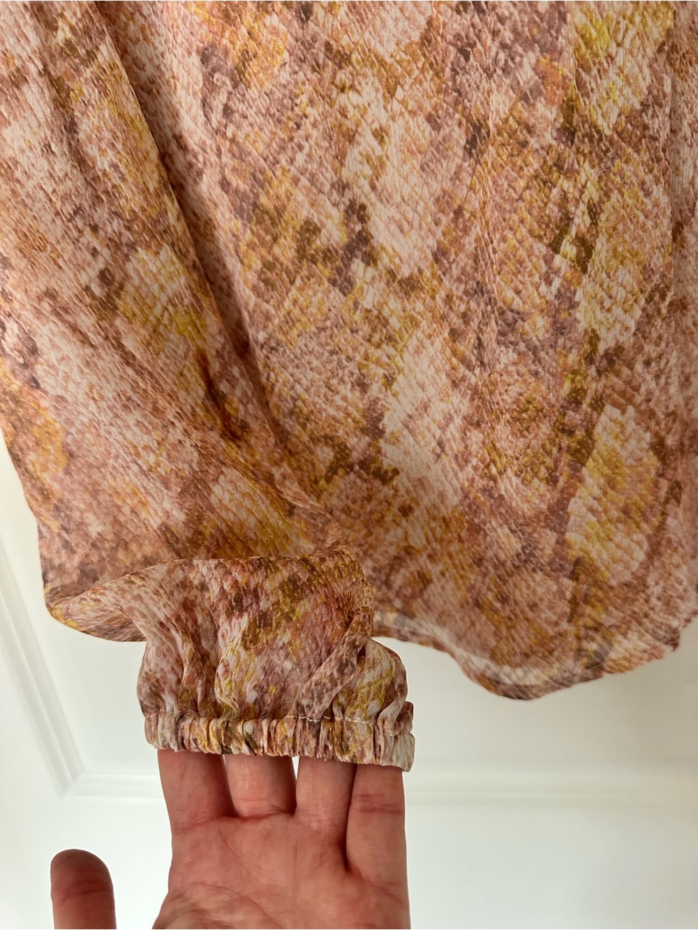 MAJORELLE Ruffled Front Blouse - Picture 3 of 6